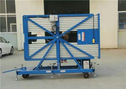 铝合金升降机的使用步骤